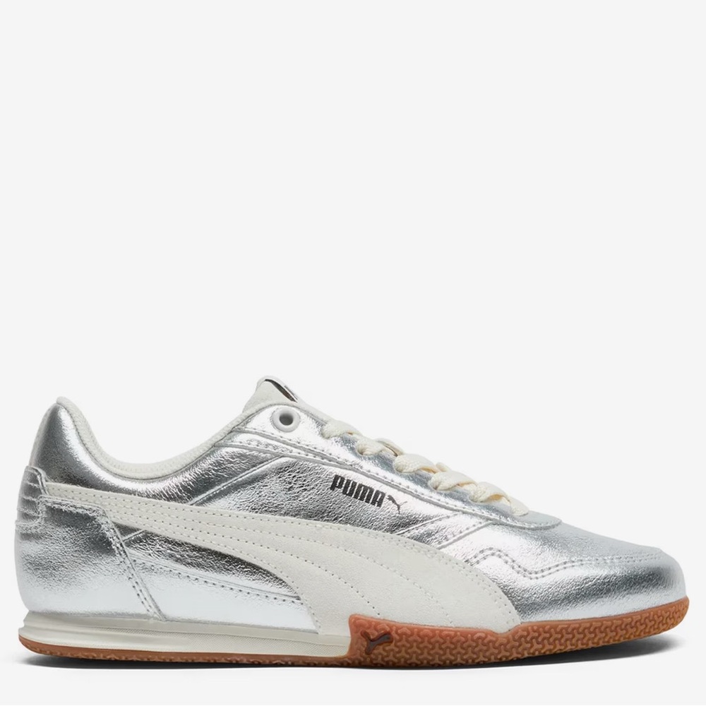 Puma Metallic Silver Sneakers